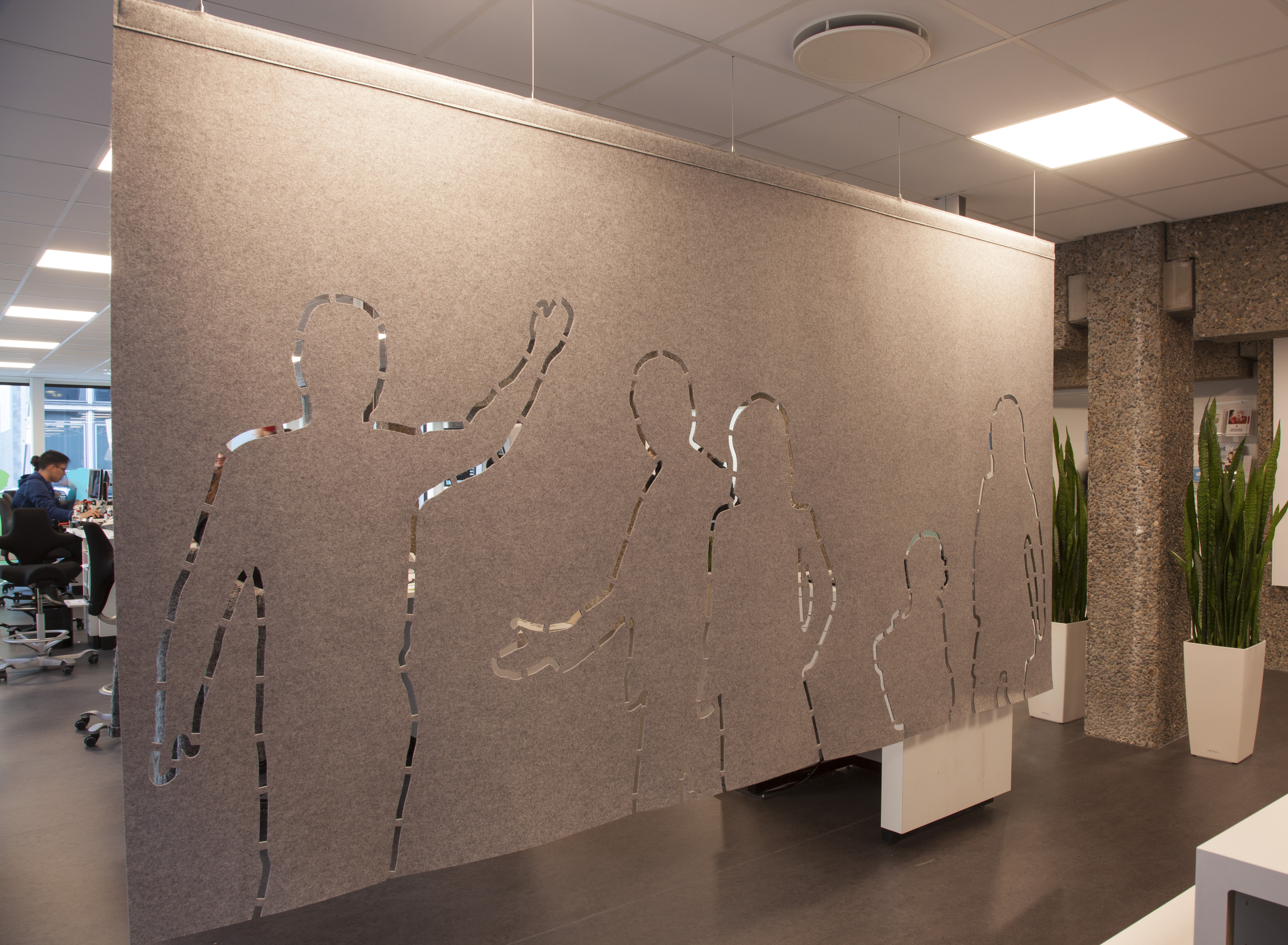 CoverSingle rumafskærmning i filt